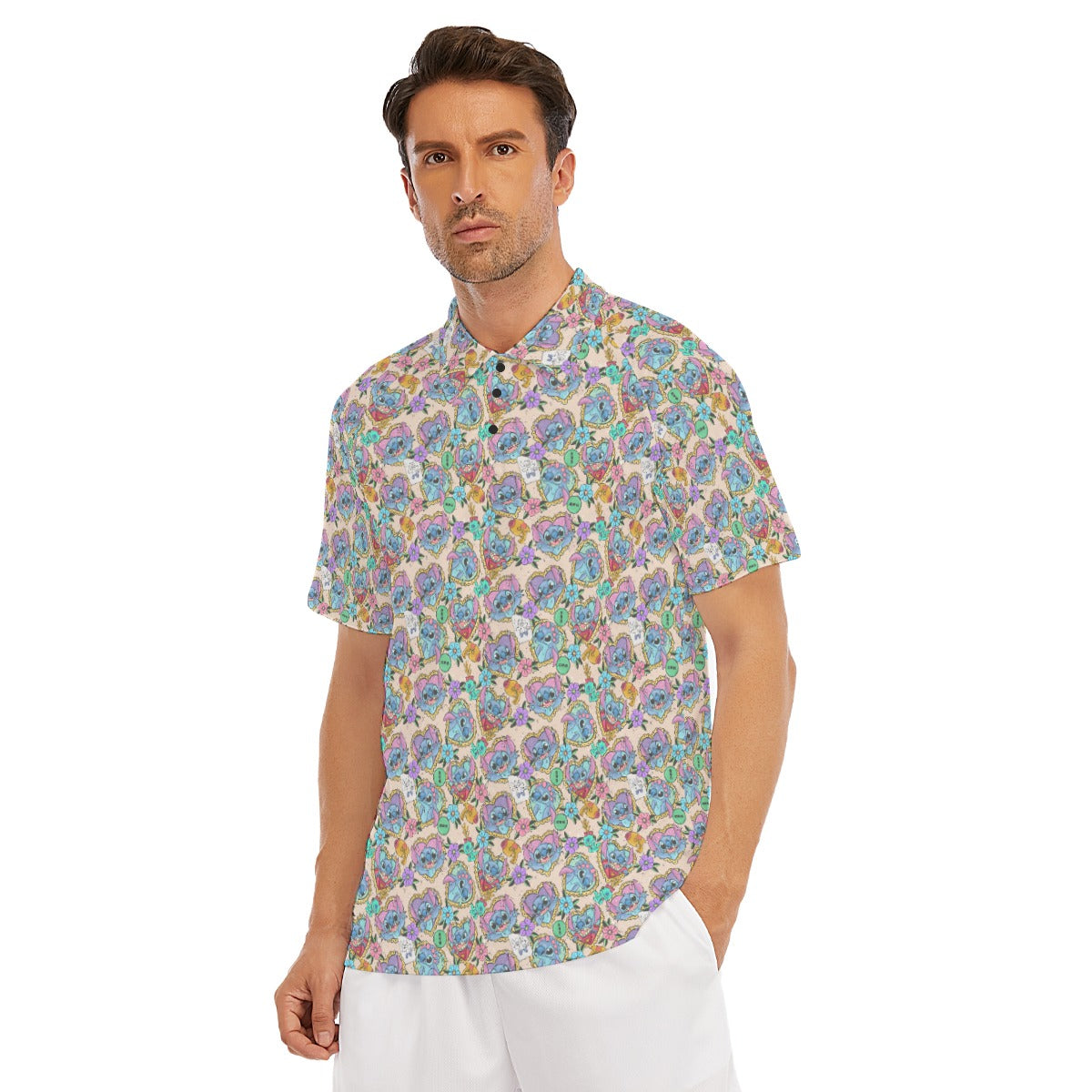 Tattoo Hearts Island Mischief - Men's Polo Shirt
