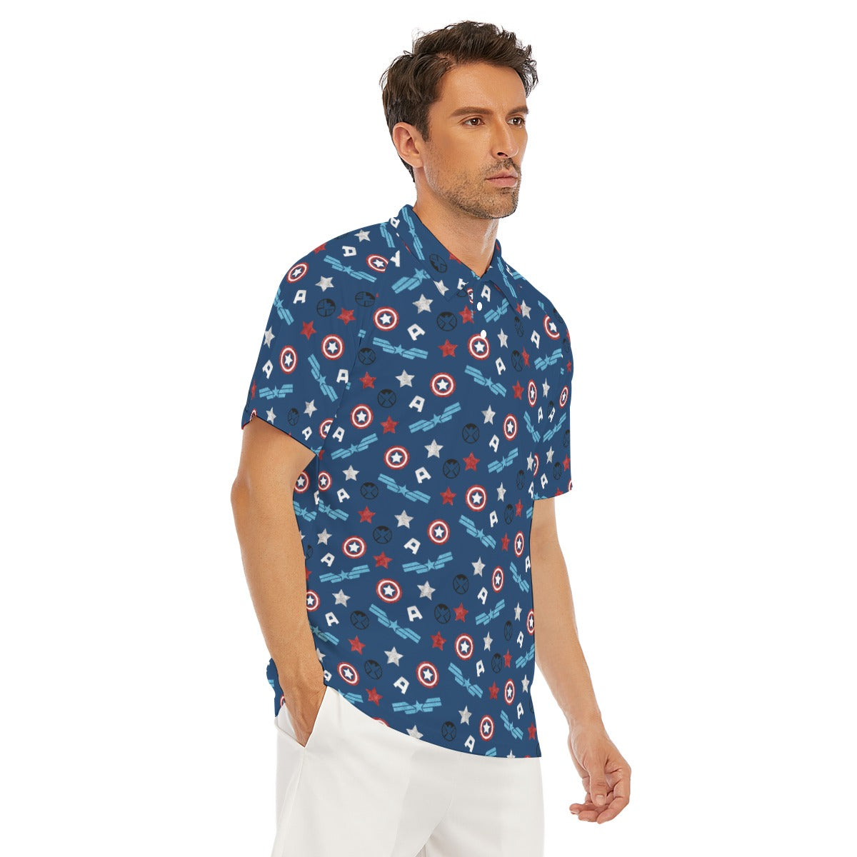American Superhero - Men's Polo Shirt
