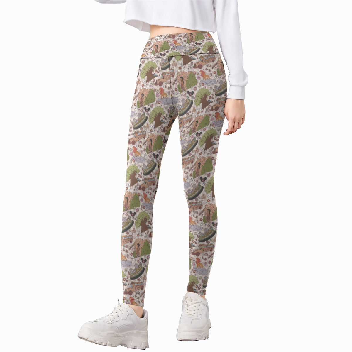 Hand Drawn AK - Kid's Leggings