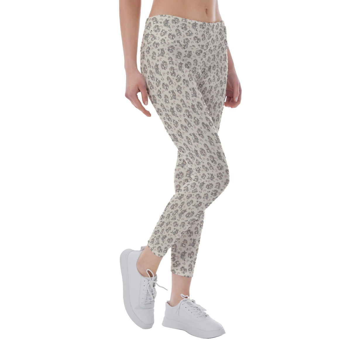 Bouncy Bunny Bliss - Women's Yoga Leggings