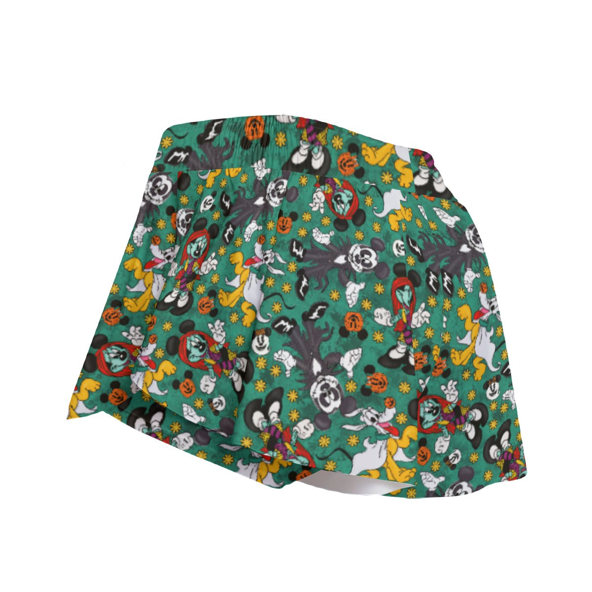 Beloved Couple as Spooky Pairp; Sally - Women's Flowy Pocket Shorts