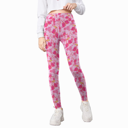 Fruitimals - Cherry Kittens - Kid's Leggings