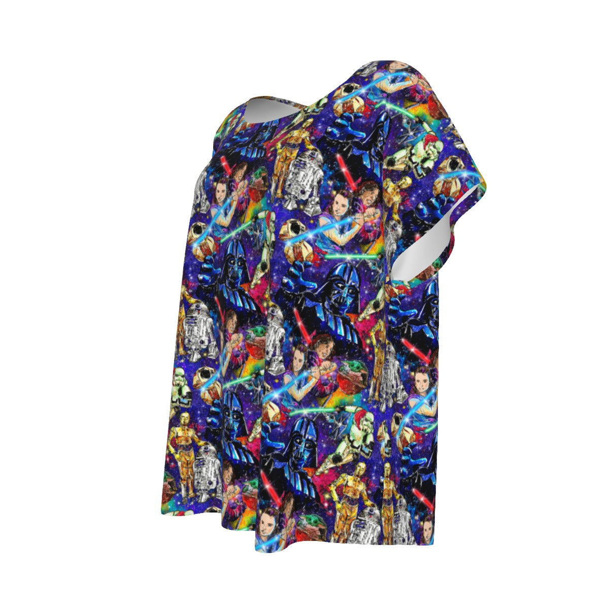 Galaxy Saga - Women’s Relaxed Fit Scoop Tee