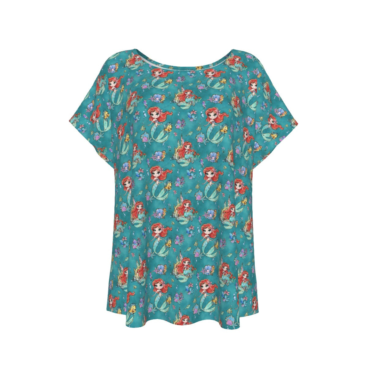 Whimsical Ocean Princess - Women’s Relaxed Fit Scoop Tee