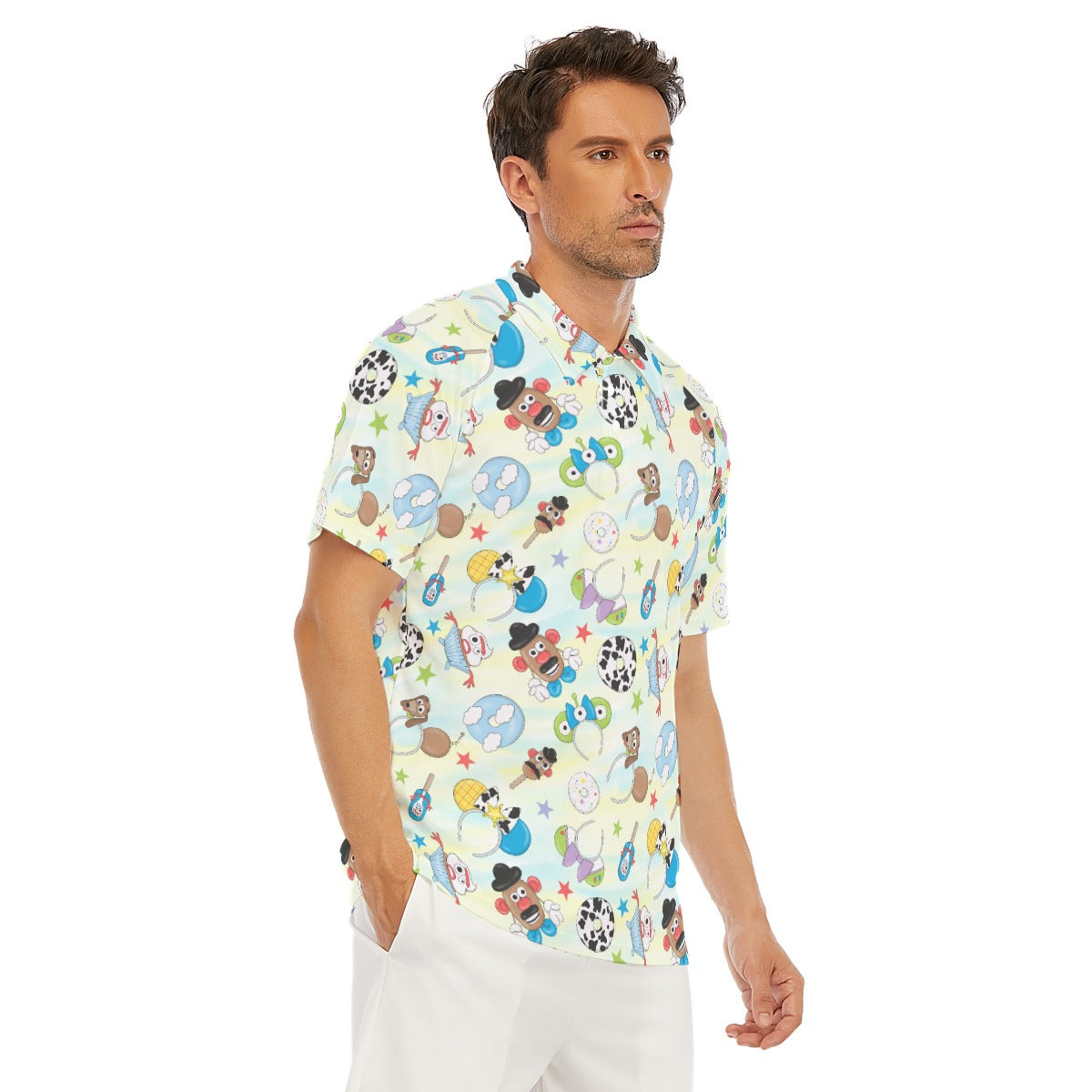 Playful Toy Style Icons - Men's Polo Shirt