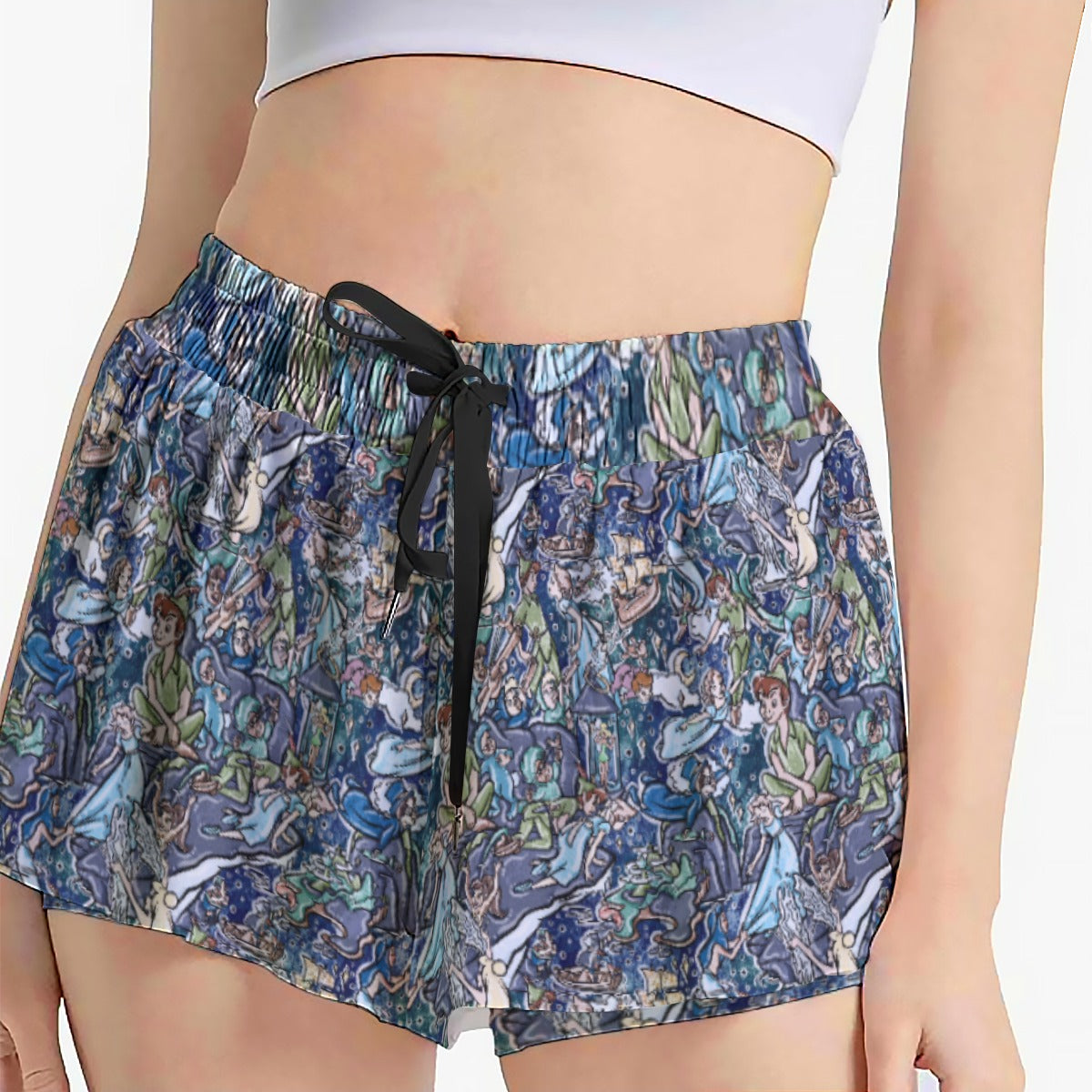 Magical Skybound Adventure - Women's Flowy Pocket Shorts