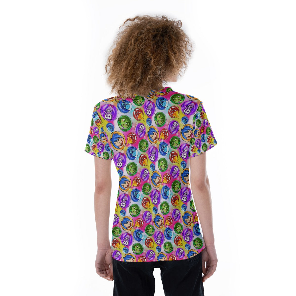 Inside Out Emotions - Women's Short Sleeve V-Neck T-Shirt