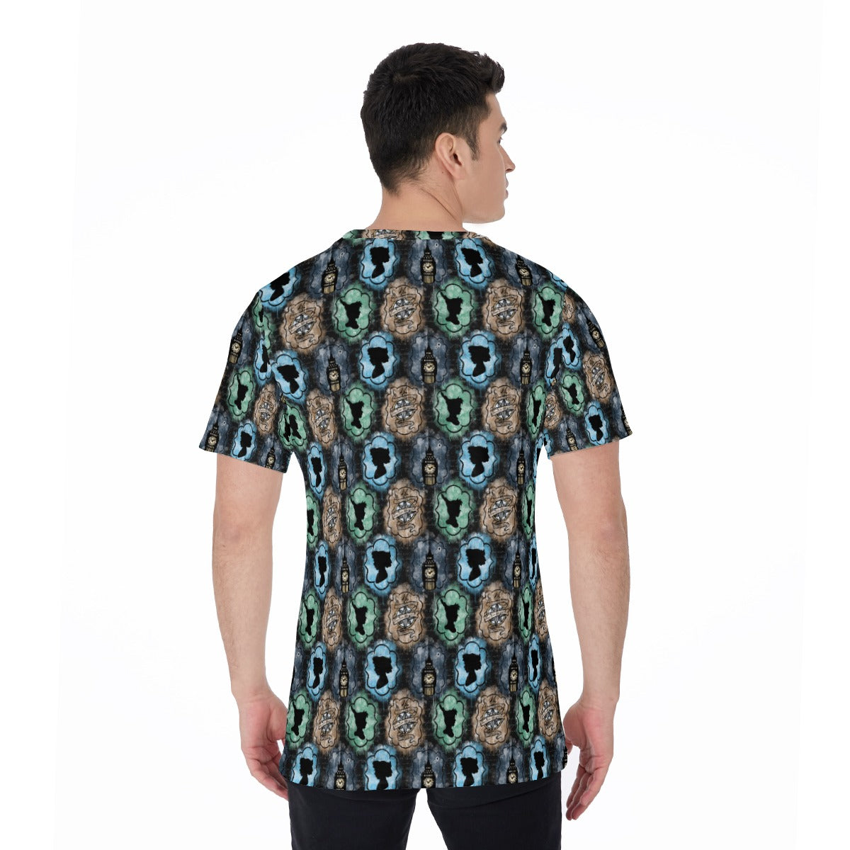Starry Flight Silhouettes - Men's Short Sleeve T-Shirt