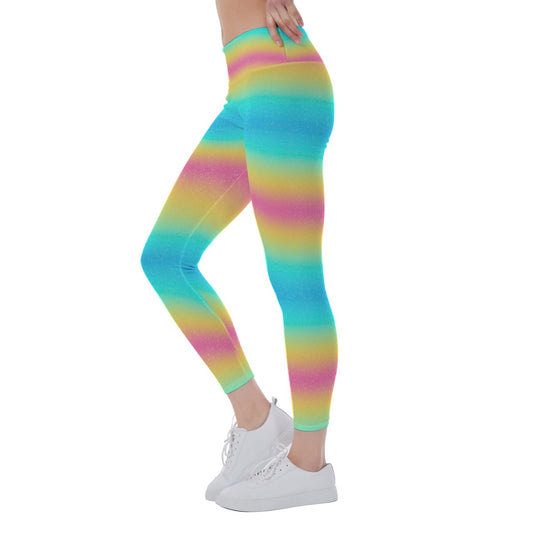 Rainbow Ombre - Women's Yoga Leggings