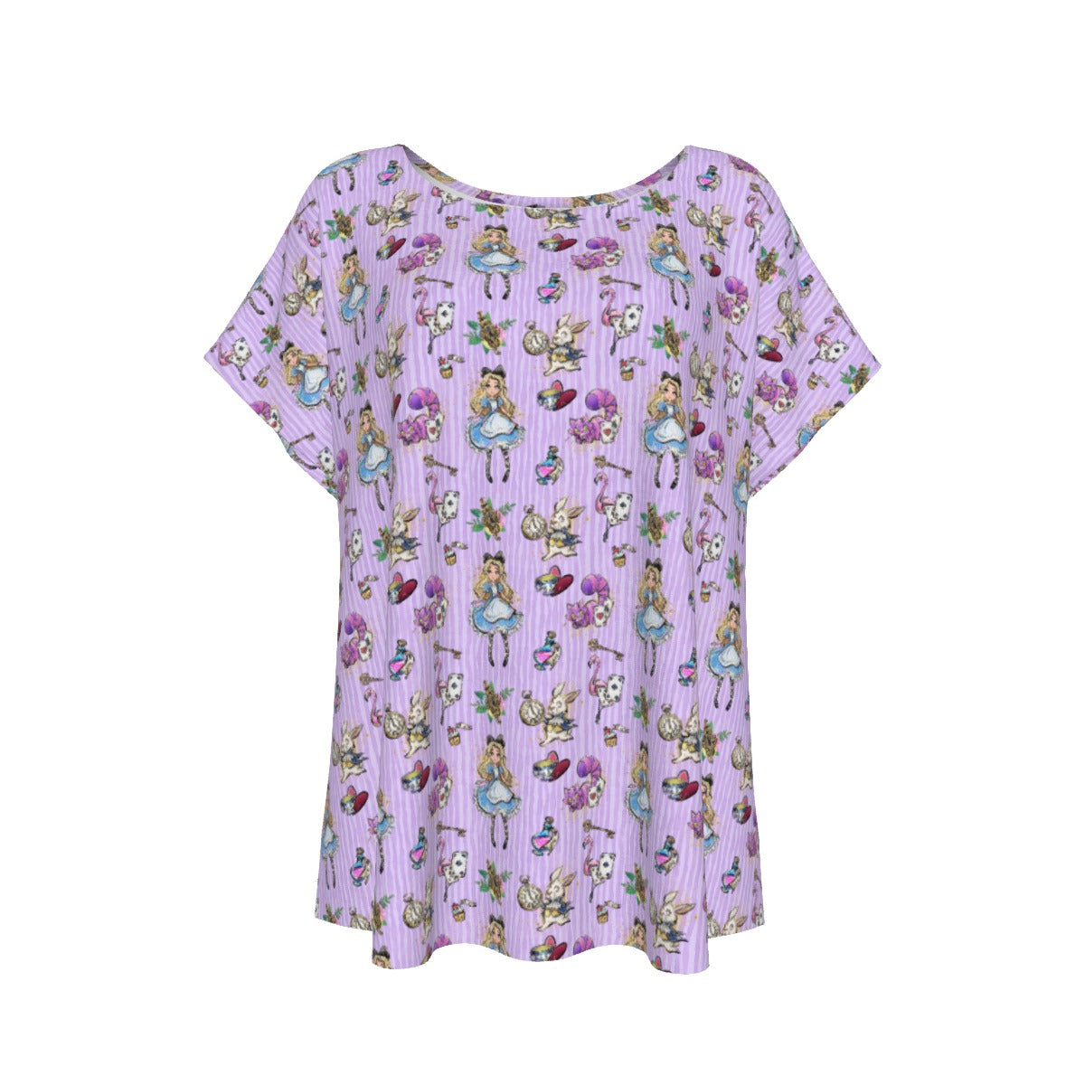 Whimsical Curious Adventure - Women’s Relaxed Fit Scoop Tee