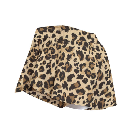 Animal Print - Cheetah - Women's Flowy Pocket Shorts