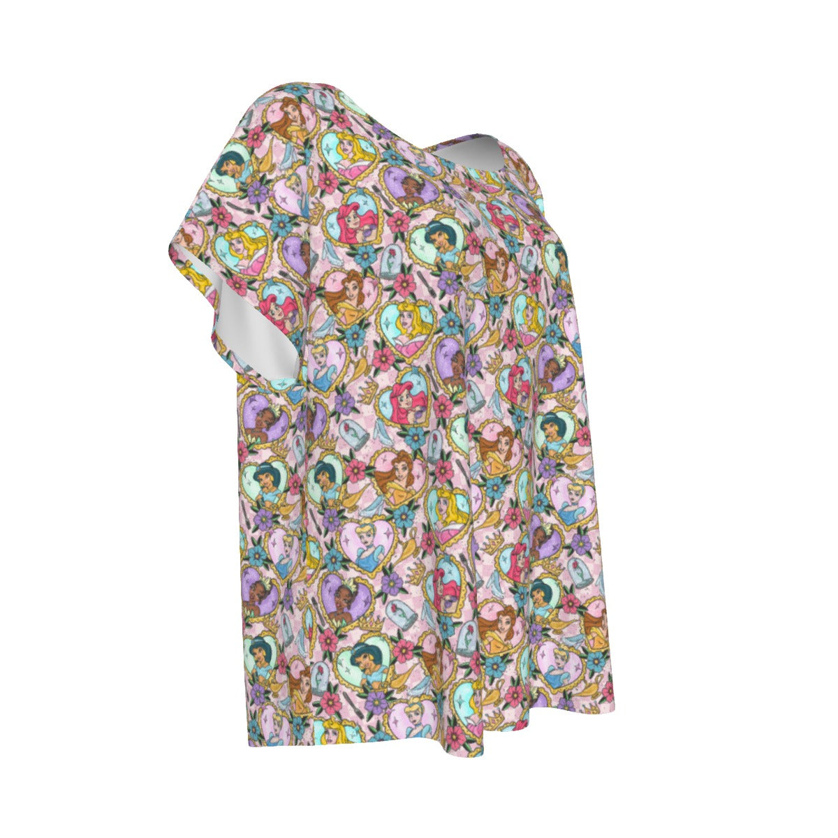 Tattoo Hearts Royal Icons - Women’s Relaxed Fit Scoop Tee