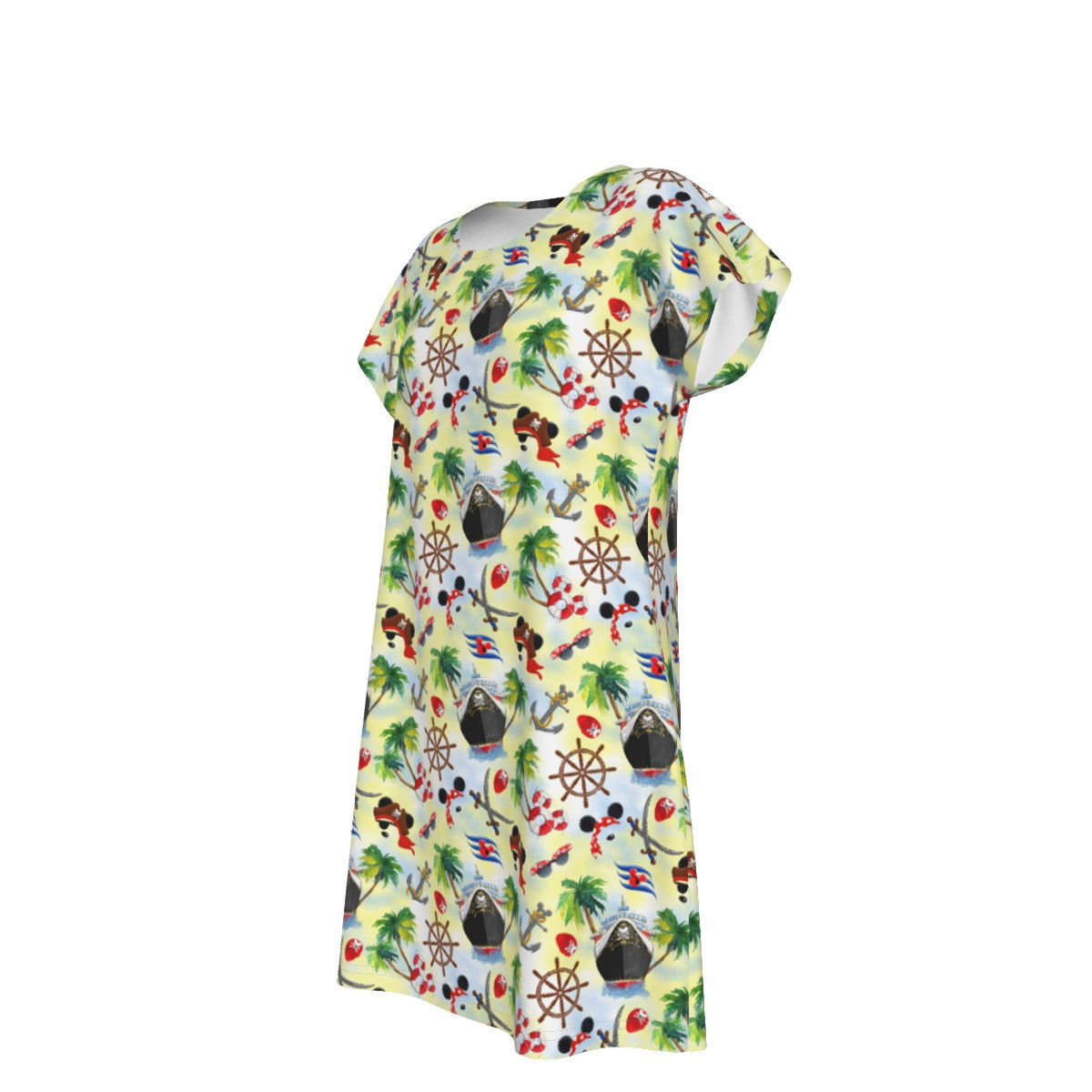 Pirate Night Cruise - Women's T-Shirt Dress