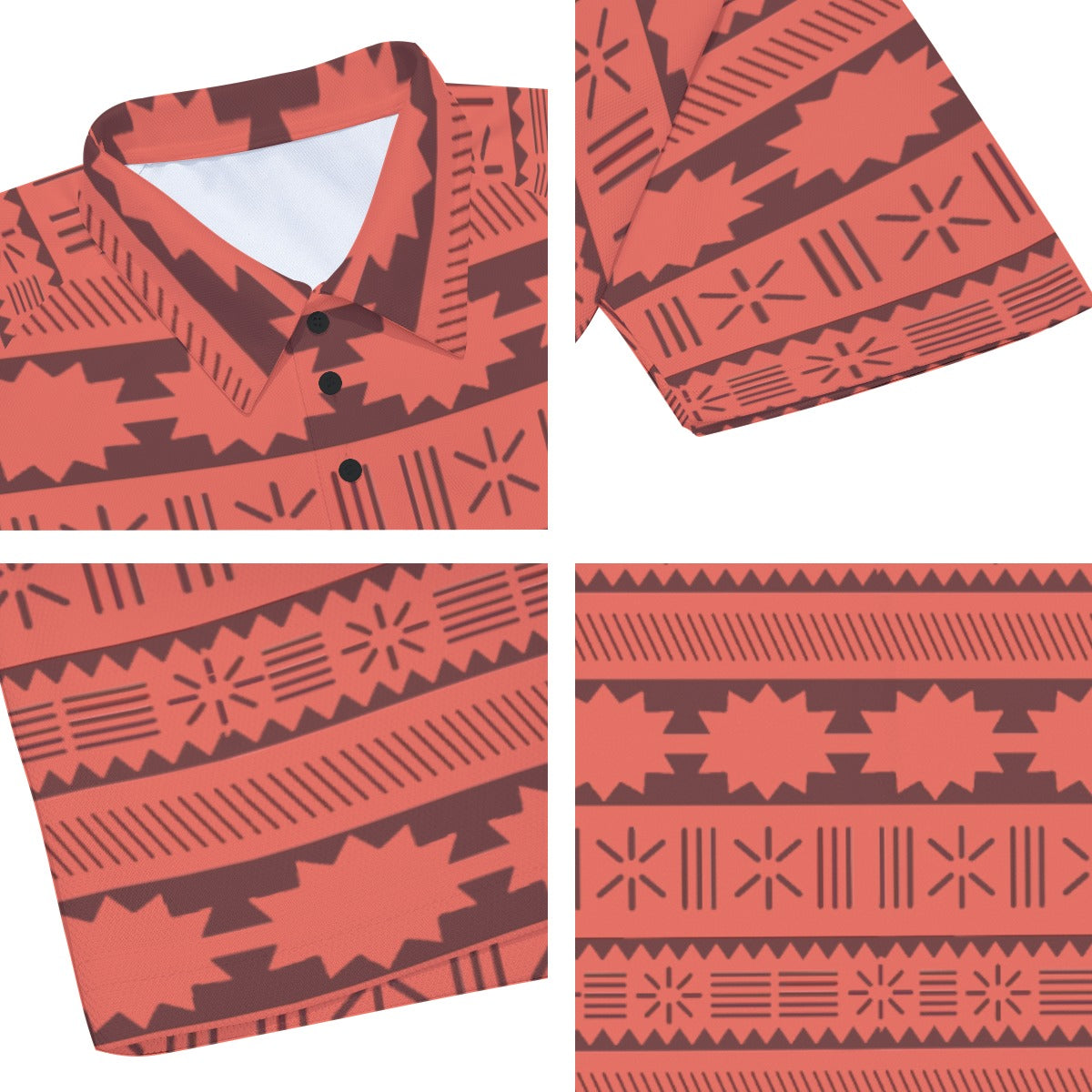 Island Tribal Patterns - Men's Polo Shirt