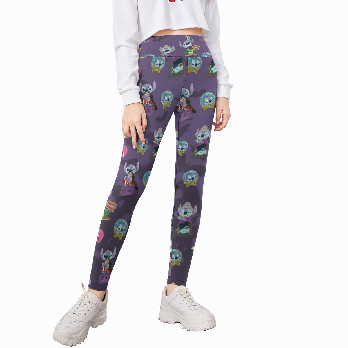 Haunted Alien Portraits - Kid's Leggings
