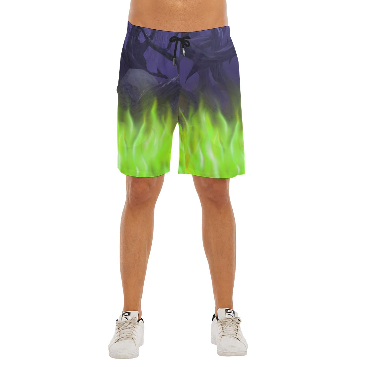 Enchanted Thorn Forest - Men’s Pocket Beach Shorts