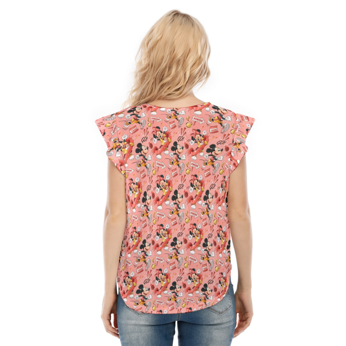 Power Couple Race Ready - Women’s Flutter Sleeve Top