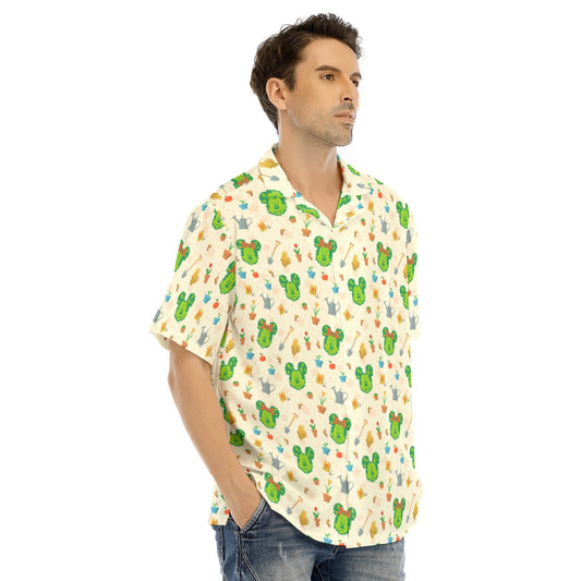 Spring Flower & Garden Festival - Men's Hawaiian Button Up Shirt