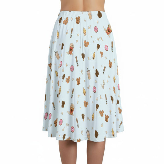 Minimal Snackcore - Women’s Pocket Midi Skirt