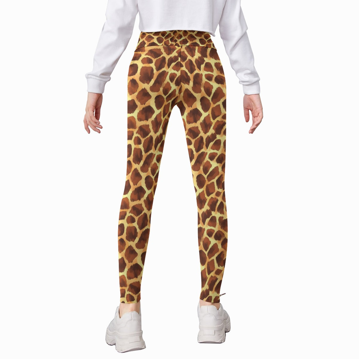 Animal Print - Giraffe - Kid's Leggings