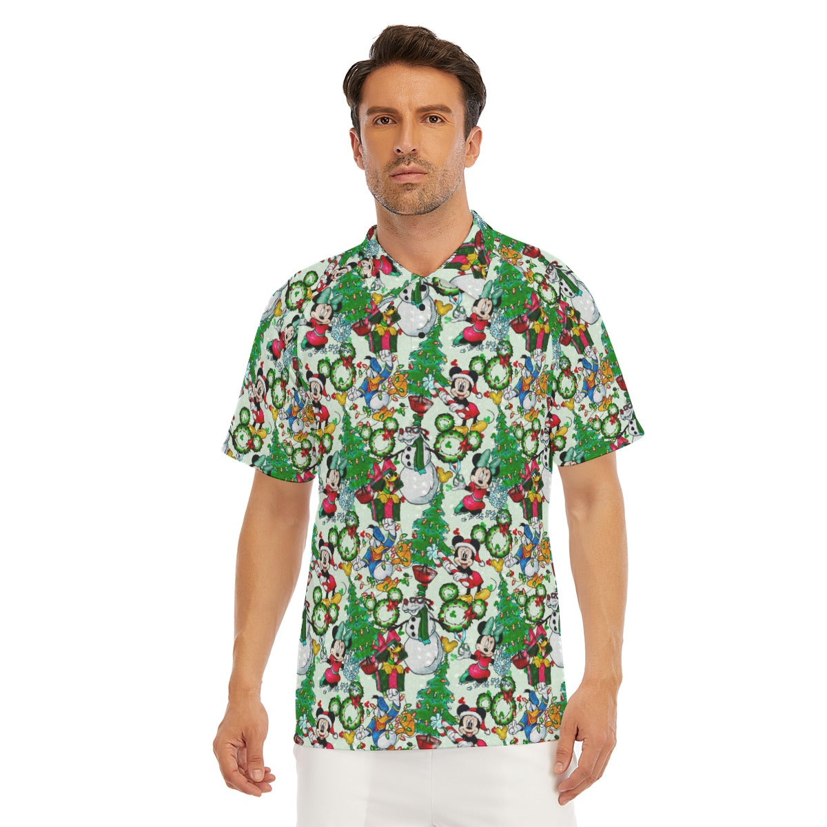 Mouse Friends Christmas Decorations - Men's Polo Shirt