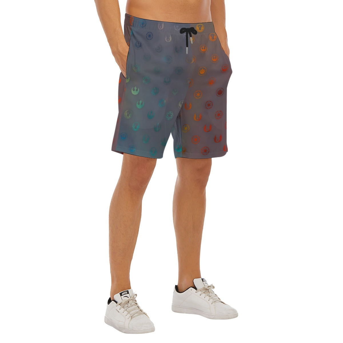 Galaxy Far Away - Men’s Pocket Beach Shorts