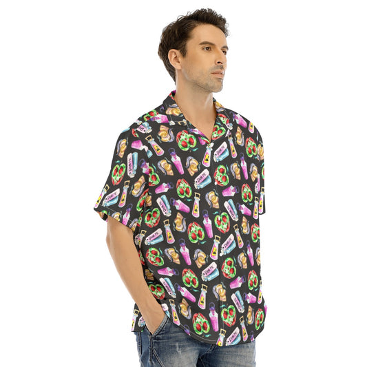Pick Your Poison - Men's Hawaiian Button Up Shirt