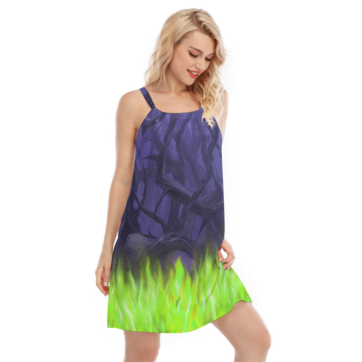 Enchanted Thorn Forest - Women’s Adjustable Sundress