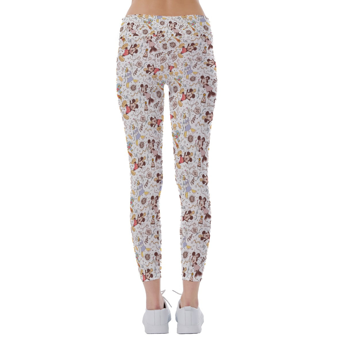 New Year Celebration Crewends - Women's Yoga Leggings