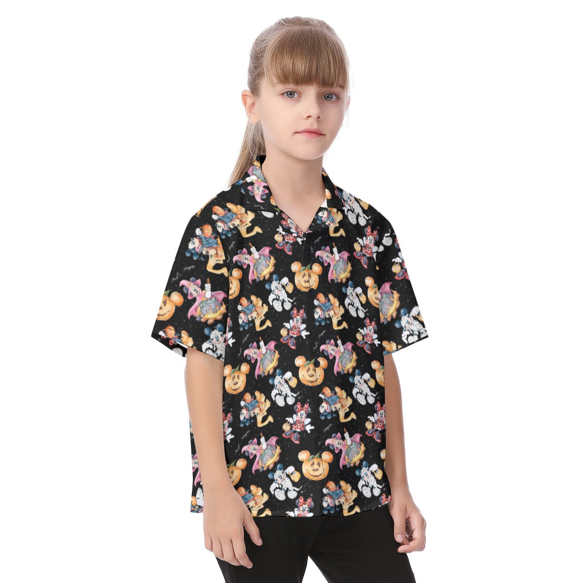 Mouse Friends Halloween Costumesumes - Kid's Hawaiian Button Up Shirt