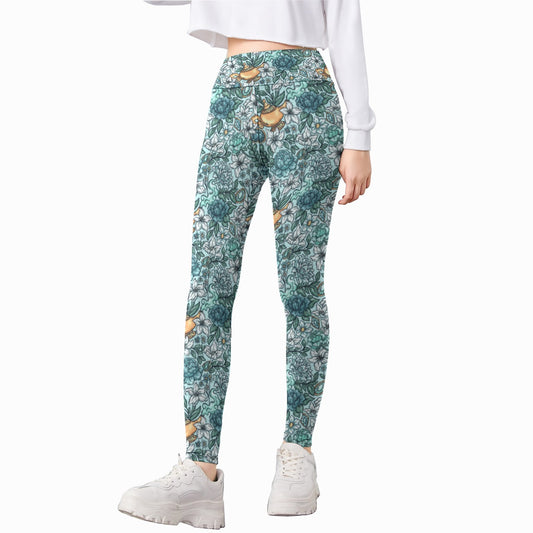Fairytale Florals - Arabian Princess - Kid's Leggings