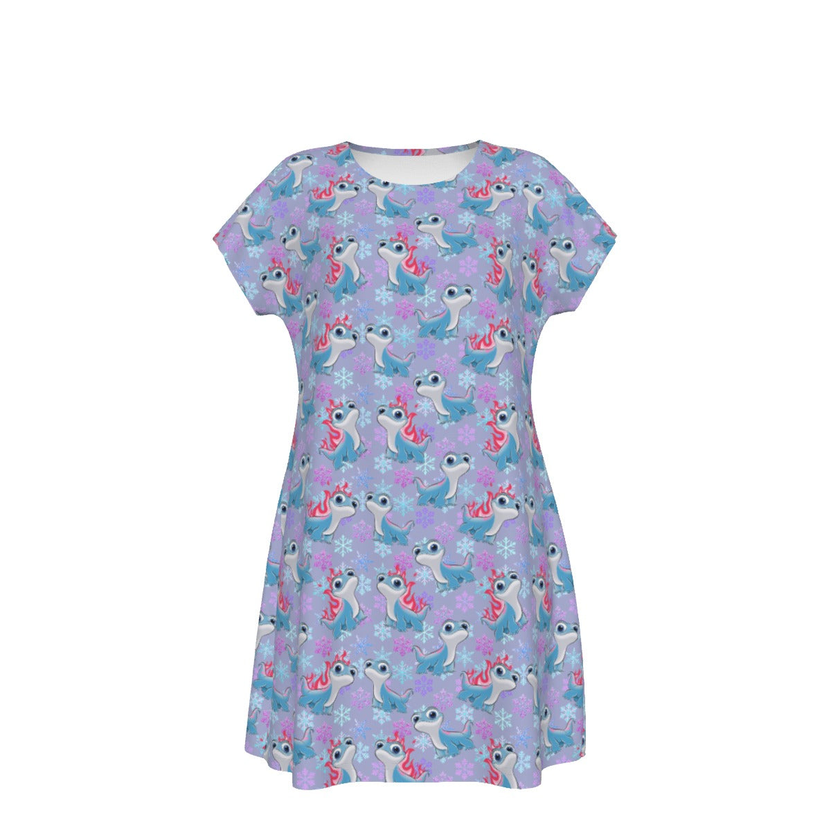 Bruni the Fire Spirit - Women's T-Shirt Dress