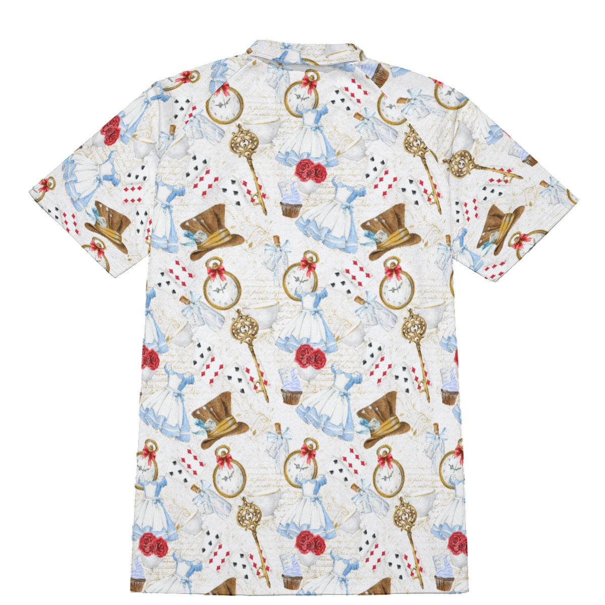 Curious Wonderland Icons - Men's Polo Shirt