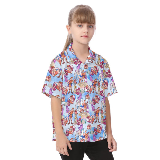 I Won't Say I'm In Love - Kid's Hawaiian Button Up Shirt