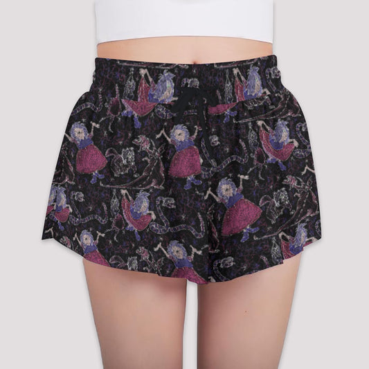 Marvelous Magical Mim - Girls’ Flowy Pocket Shorts