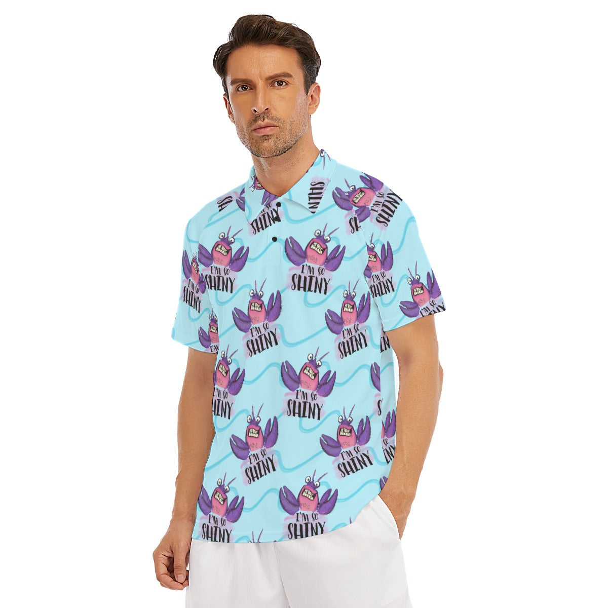 Shiny Deep-Sea Villain - Men's Polo Shirt