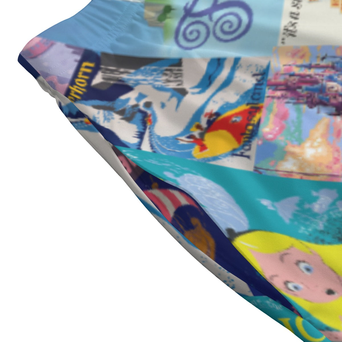 Vintage Fantasy Ride Posters - Women’s Pocket Midi Skirt