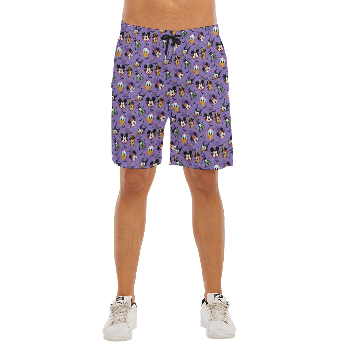 Halloween Friends in Costumeeads - Men’s Pocket Beach Shorts