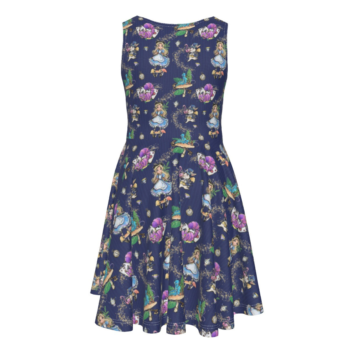 Whimsical Enchanted Forest - Kid's Sleeveless Skater Dress