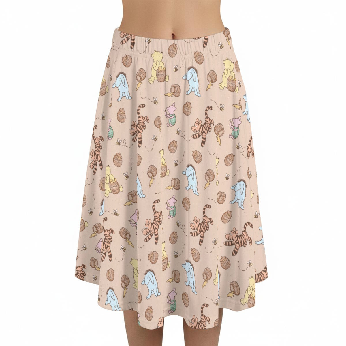 Honey Pot Daydreams - Women’s Pocket Midi Skirt