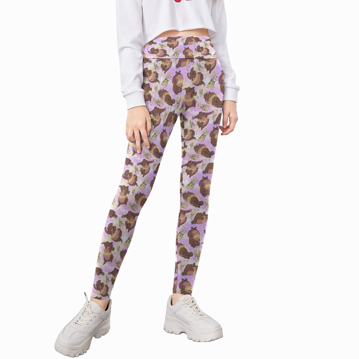 Ballerina Hippos - Kid's Leggings