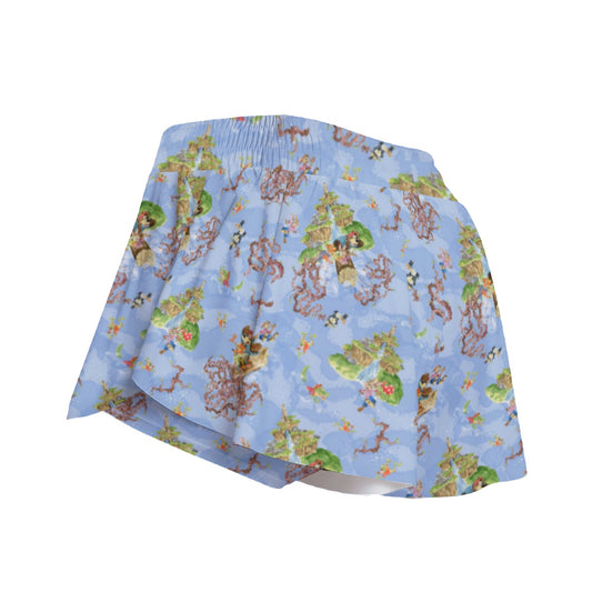 Briar Patch Splash - Women's Flowy Pocket Shorts