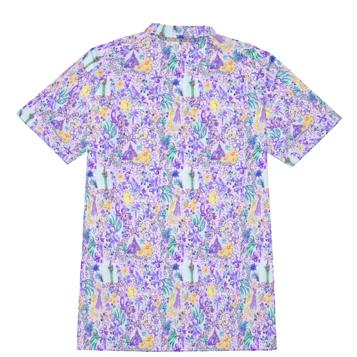 Bright Tropical Princess - Tower Light Festival - Men's Polo Shirt