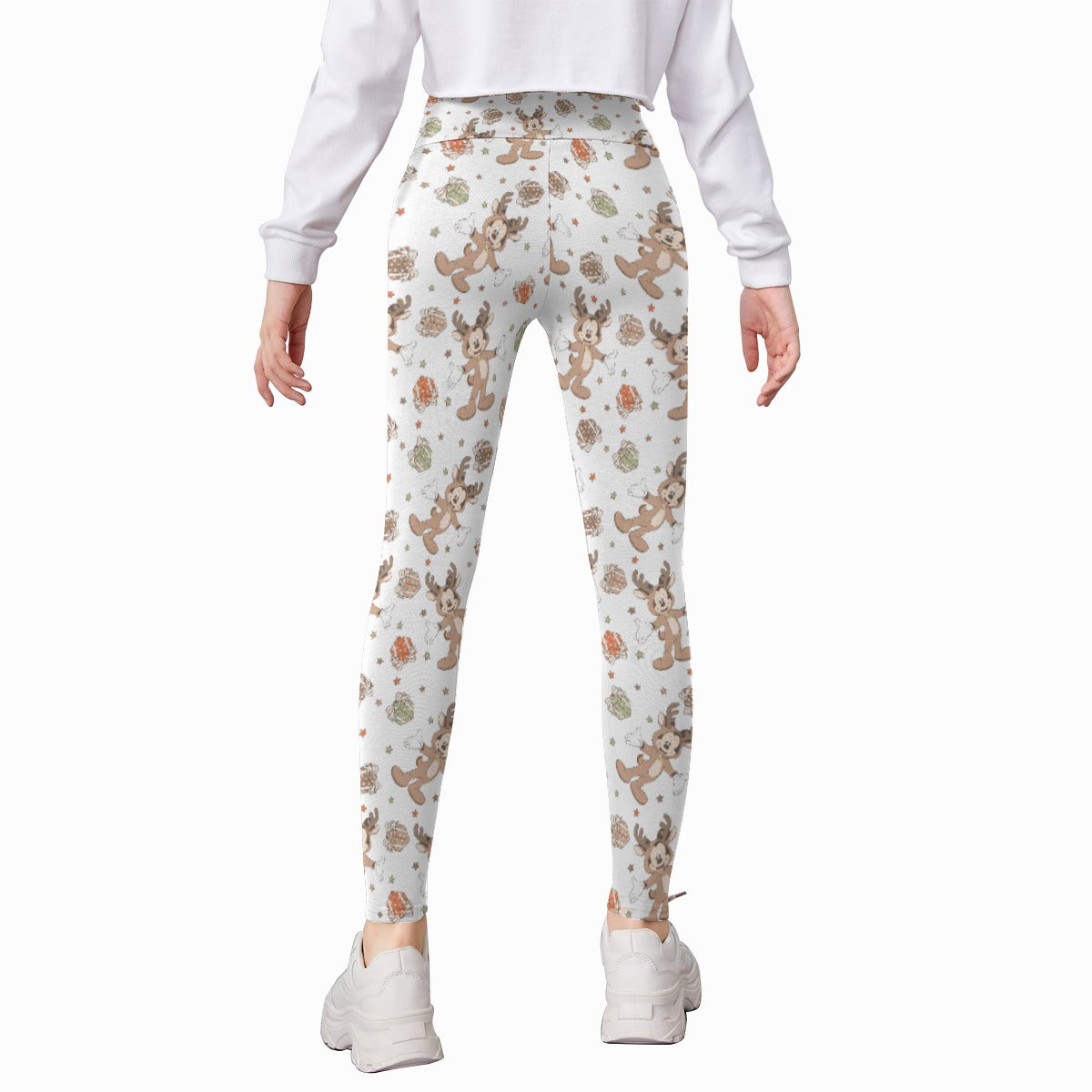 Reindeer Onesie Cheer - Kid's Leggings