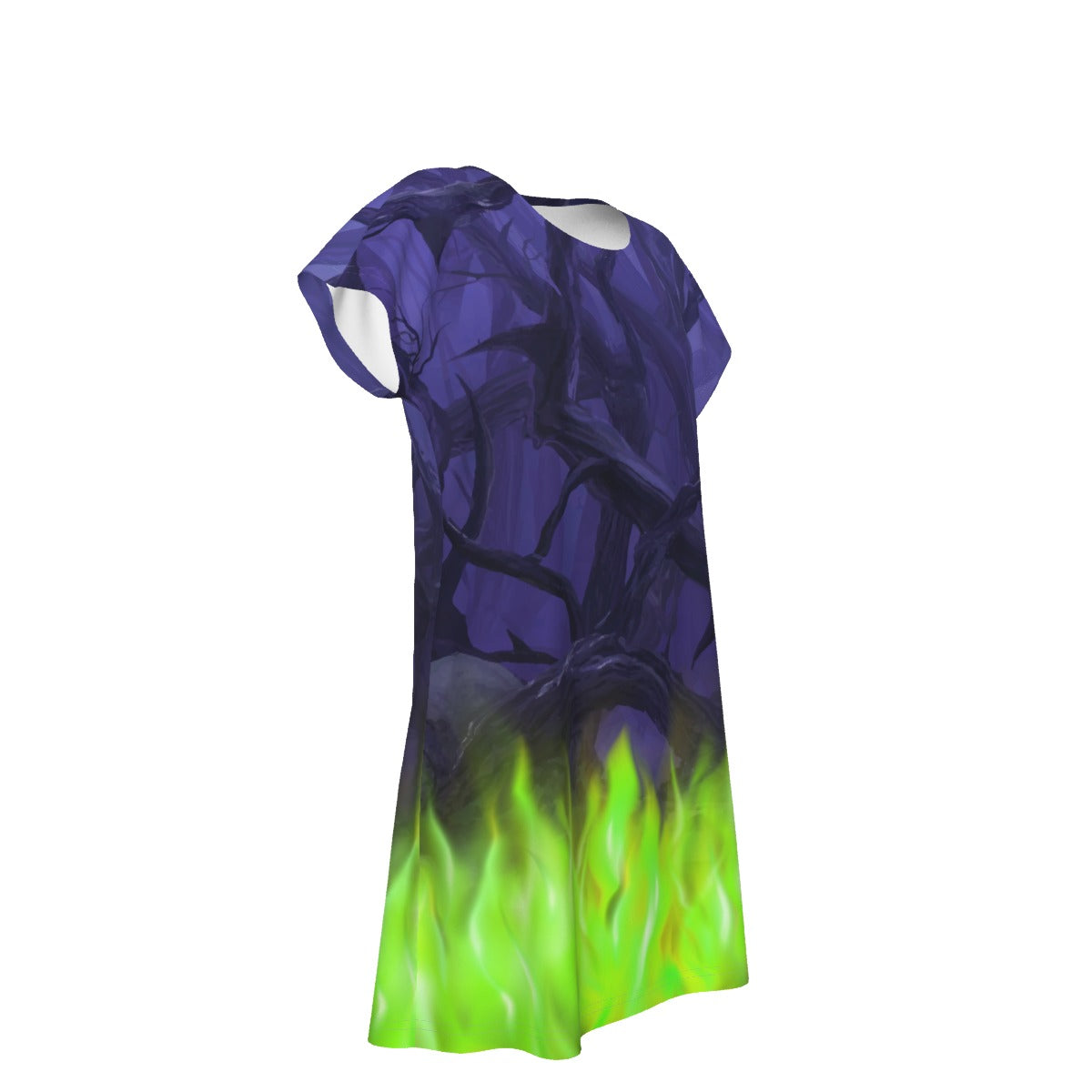 Enchanted Thorn Forest - Women's T-Shirt Dress