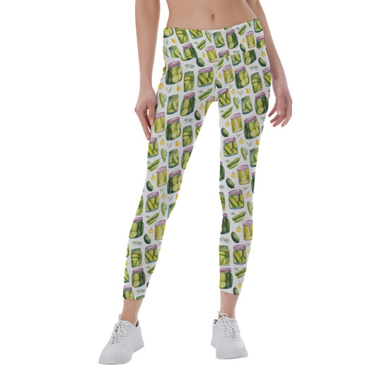 Perfect Pickle Jars - Women's Yoga Leggings