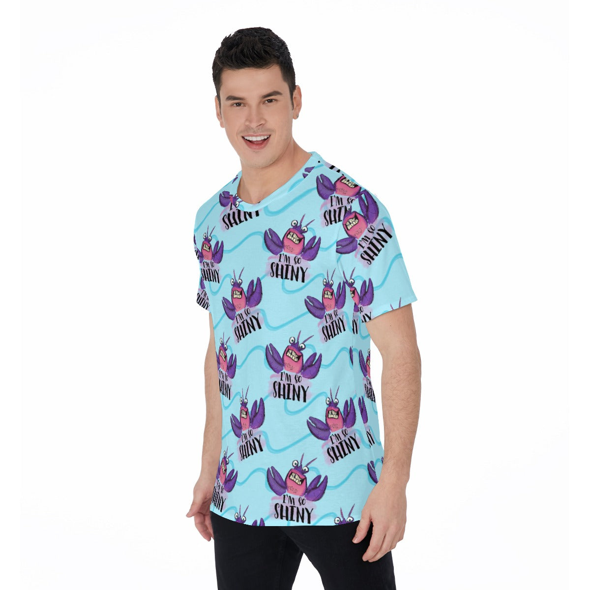 Shiny Deep-Sea Villain - Men's Short Sleeve T-Shirt