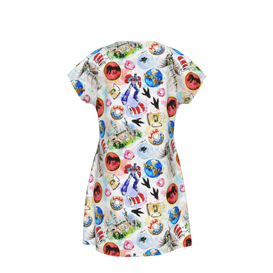 A Universal Adventure - Women's T-Shirt Dress