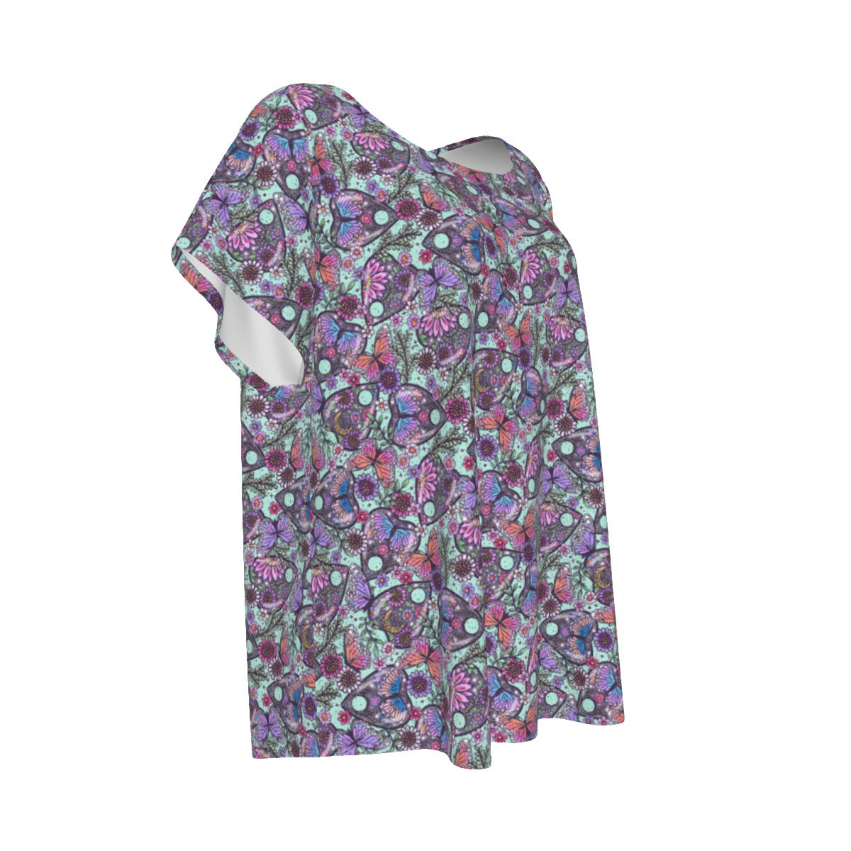 Butterfly Planchettes - Women’s Relaxed Fit Scoop Tee