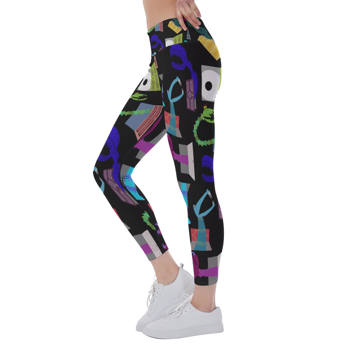 Monsters in Closets - Women's Yoga Leggings